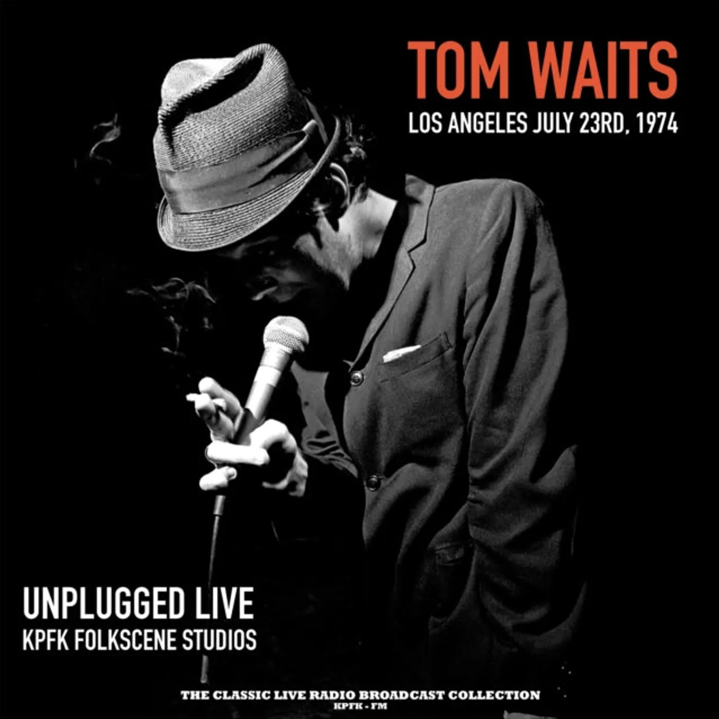 Tom Waits LP - Unplugged Live At Folkscene Studios (Splatter Vinyl)