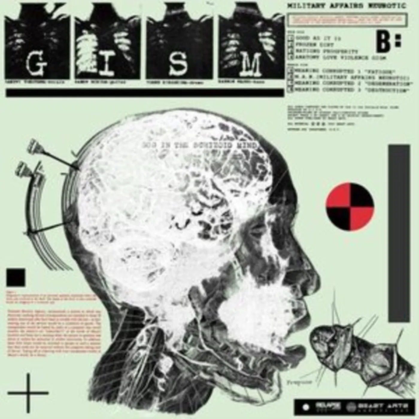G.I.S.M. LP - Military Affairs Neurotic (Vinyl)