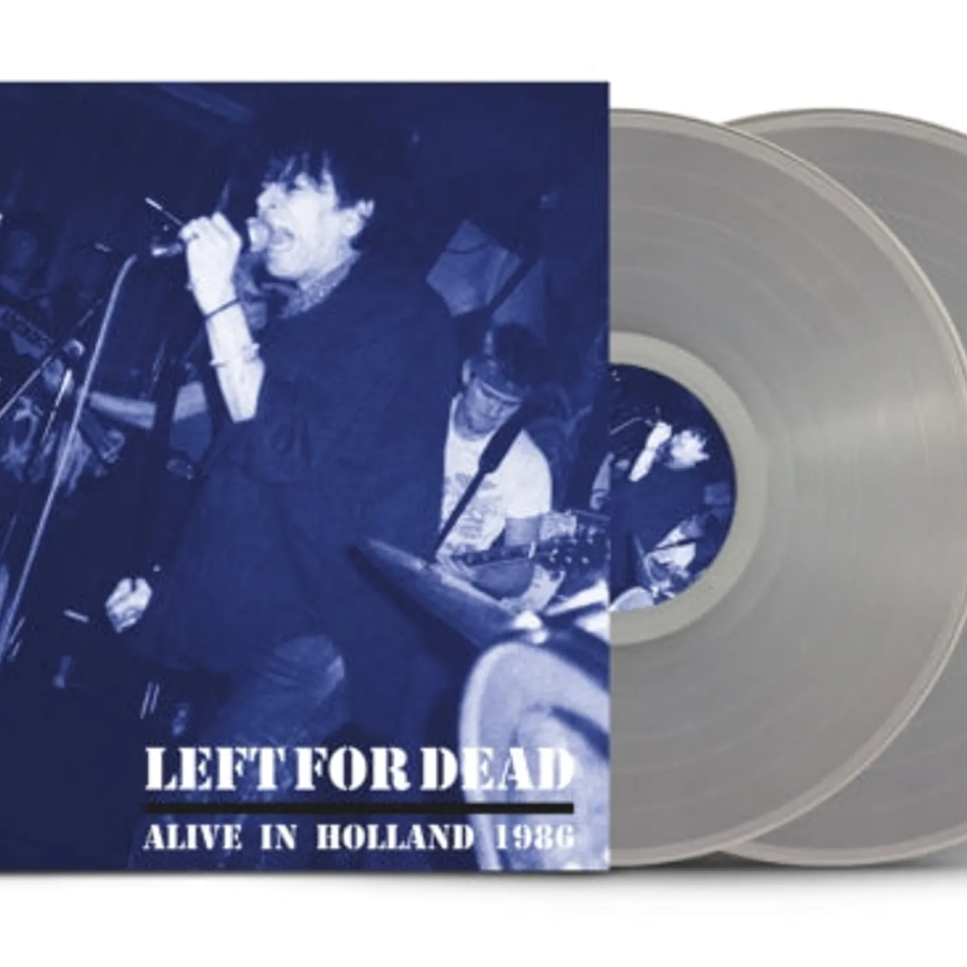 U.K. Subs LP - Left For Dead - Alive In Holland 1984 (Clear Vinyl)