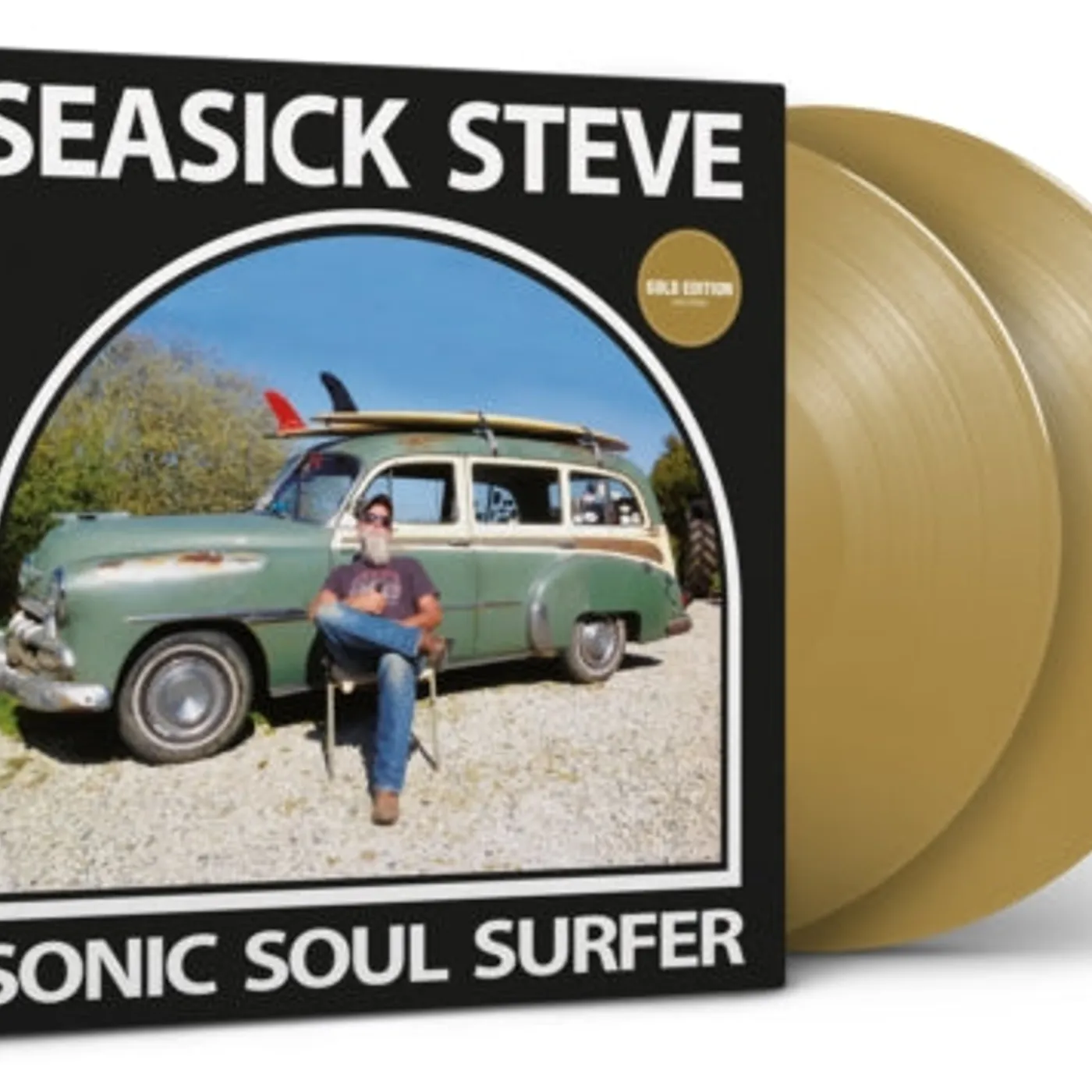 Seasick Steve LP - Sonic Soul Surfer (Gold Vinyl)