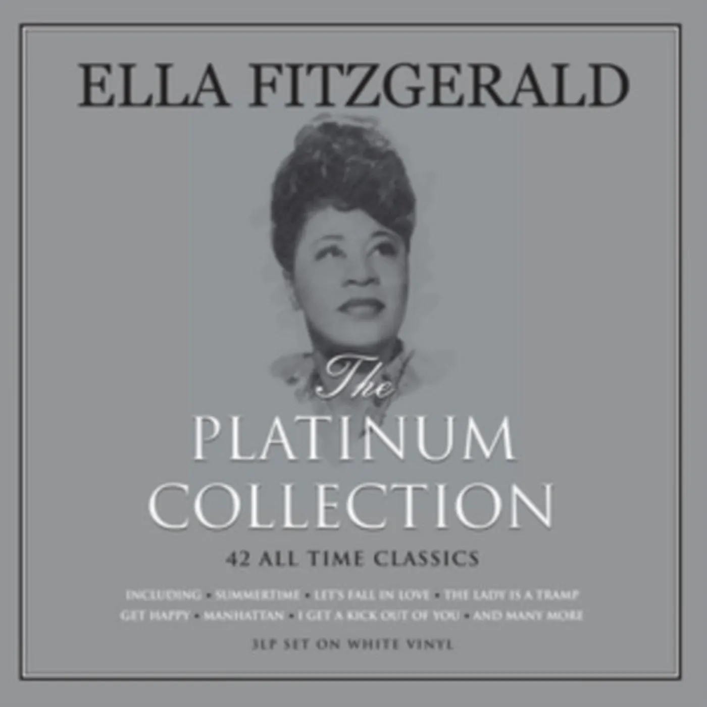 Ella Fitzgerald LP - Platinum Collection (White Vinyl)