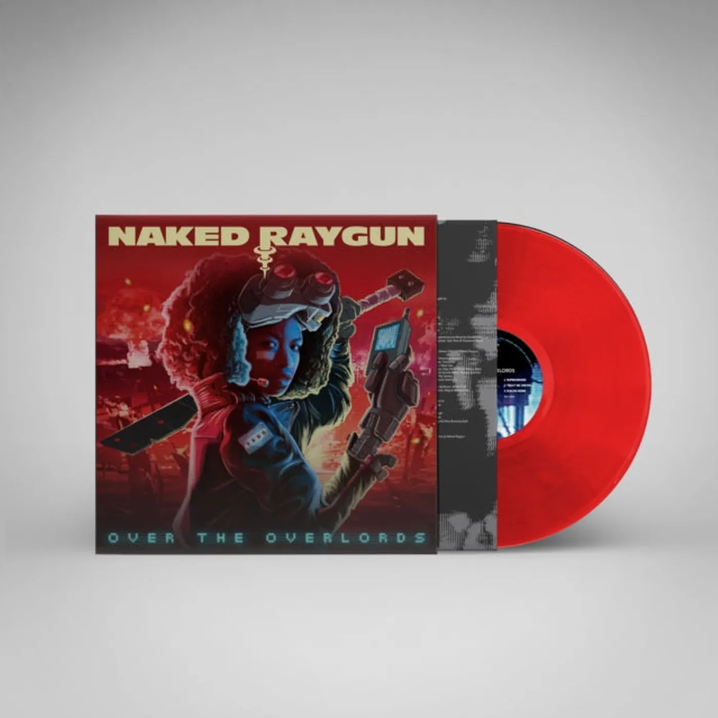 Naked Raygun LP - Over The Overlords (Red Vinyl)