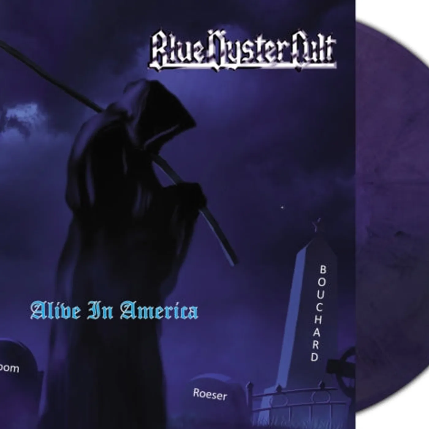 Blue Öyster Cult LP - Alive In America (Purple Marble Vinyl)