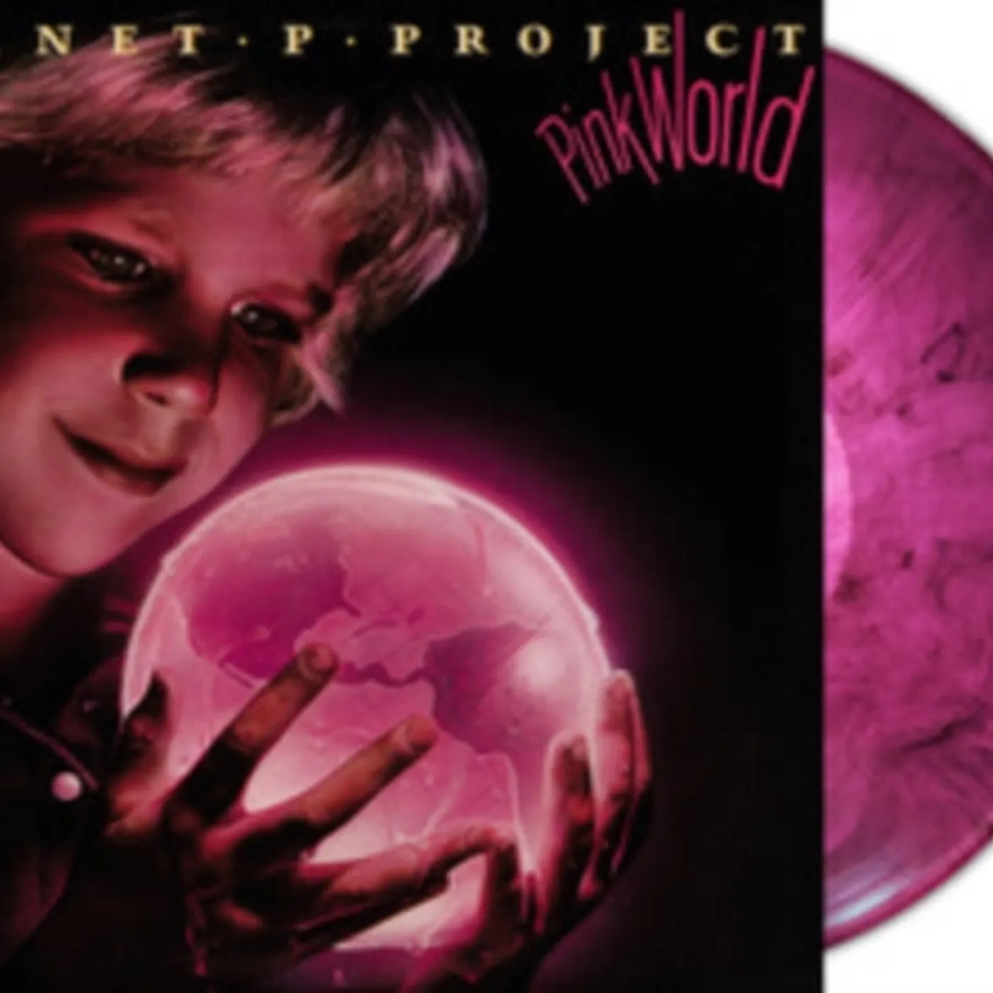 Planet P LP - Pink World (Magenta Marble Vinyl)