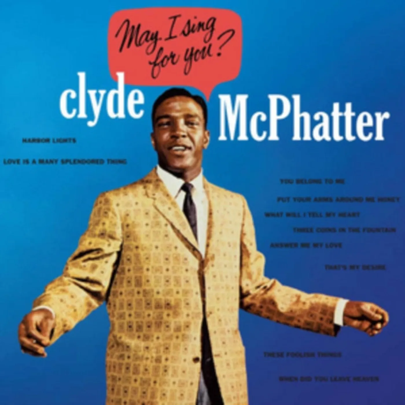 Clyde Mcphatter CD - May I Sing For You