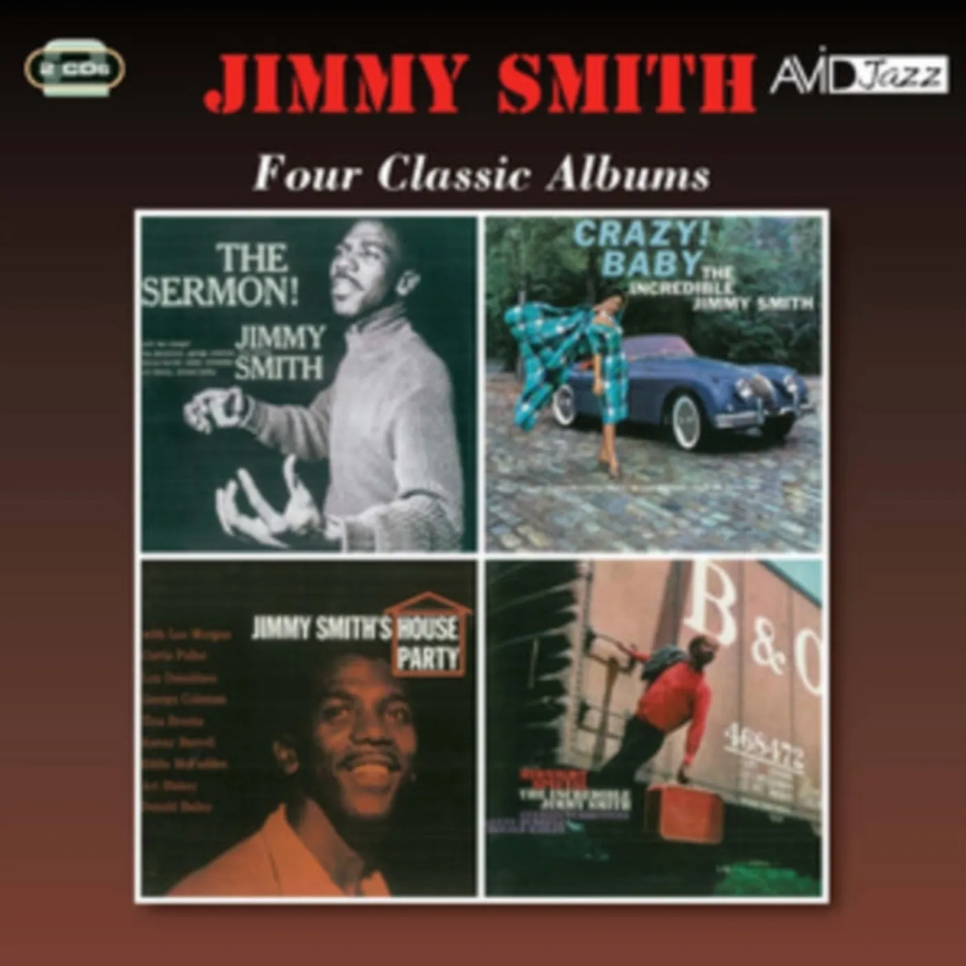 Jimmy Smith CD - Four Classic Albums
