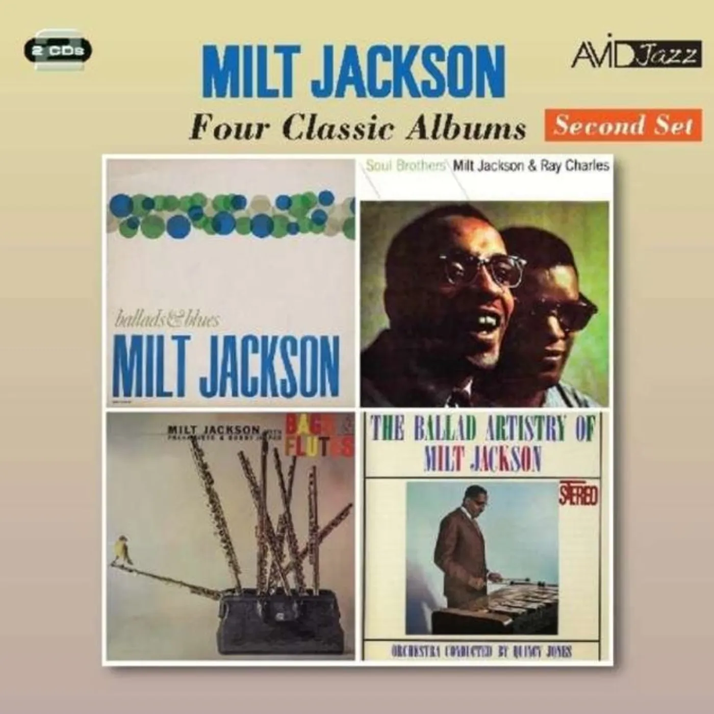 Milt Jackson CD - Four Classic Albums