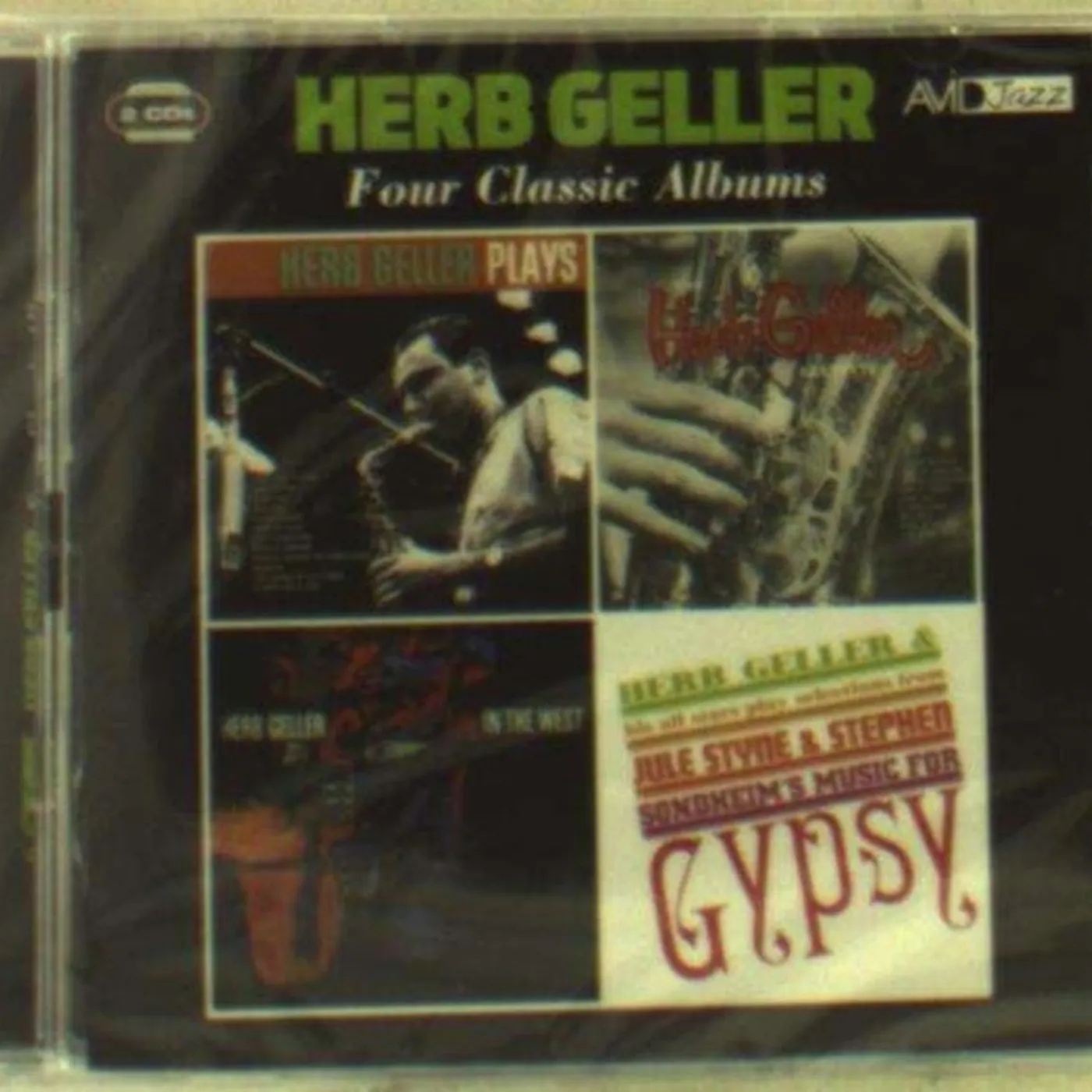 Herb Geller CD - Four Classic Albums (Plays / Sextette / Fire In The West / Plays Selections From Gypsy)
