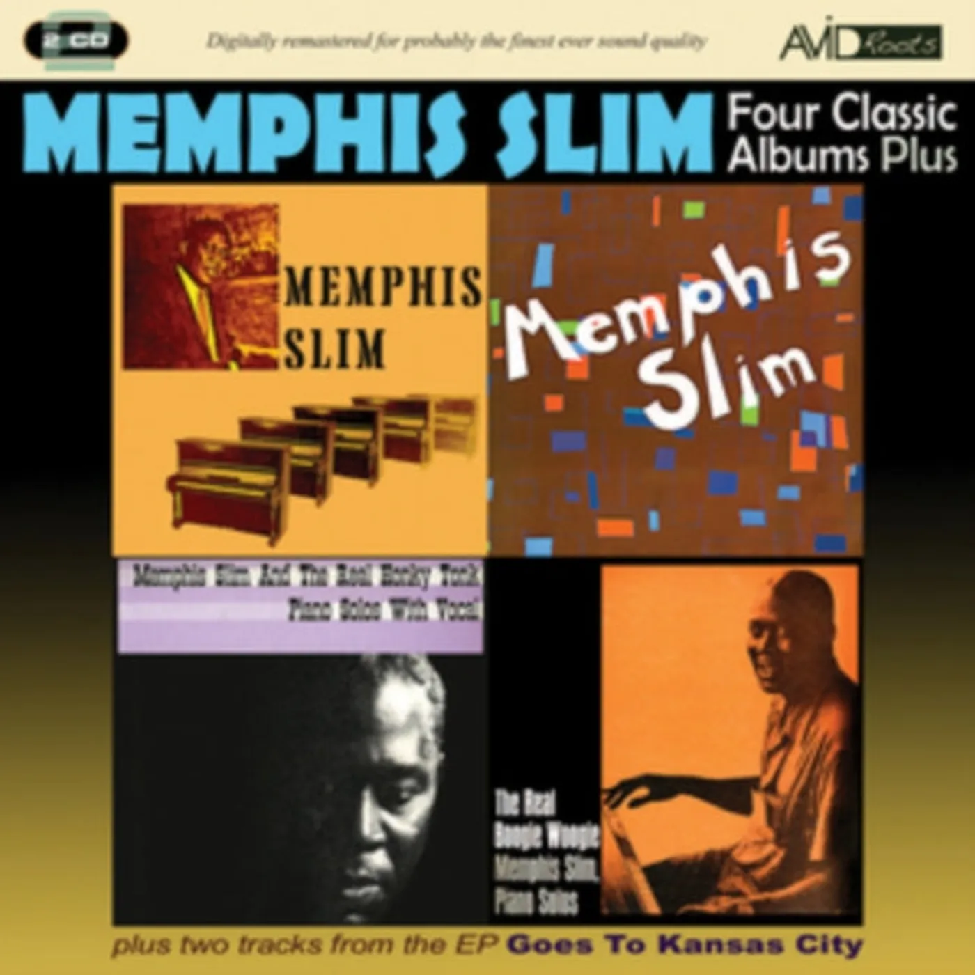 Memphis Slim CD - Four Classic Albums