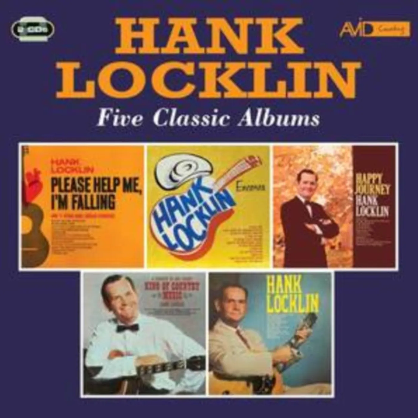 Hank Locklin CD - Five Classic Albums