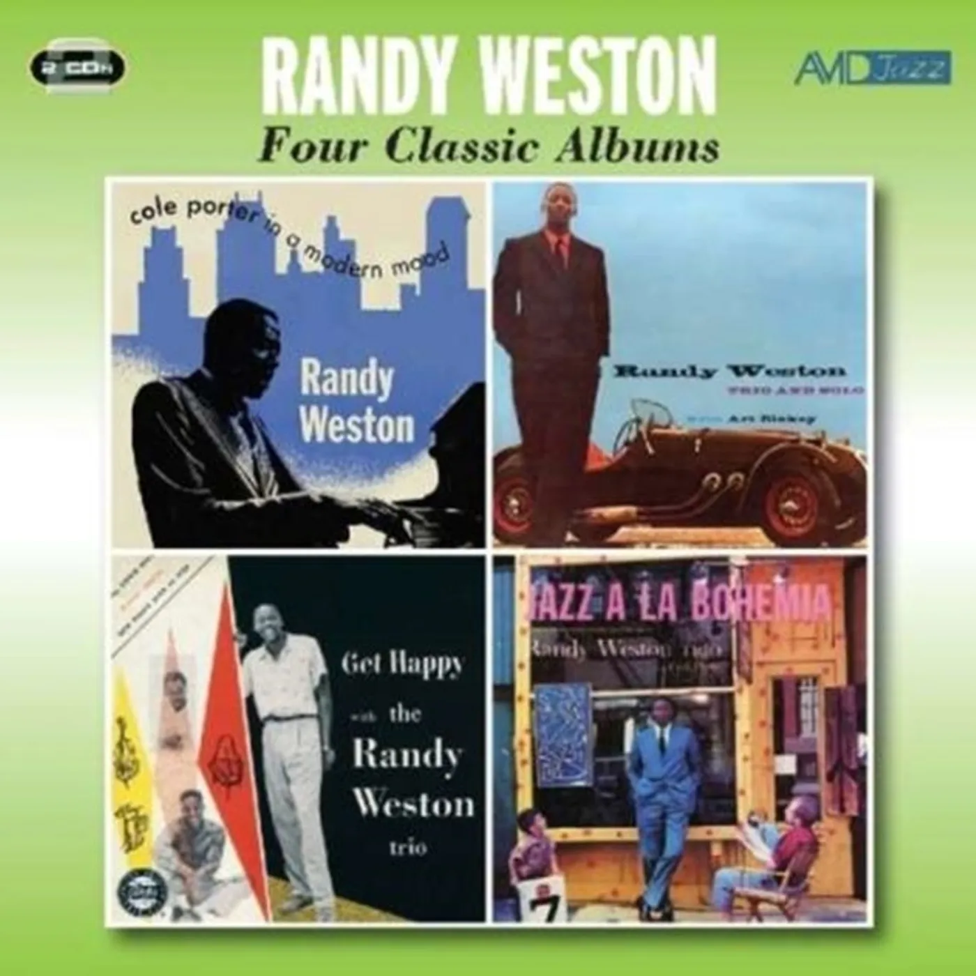 Randy Weston CD - Four Classic Albums (Cole Porter In A Modern Mood / Trio & Solo / Get Happy / Jazz A La Bohemia)