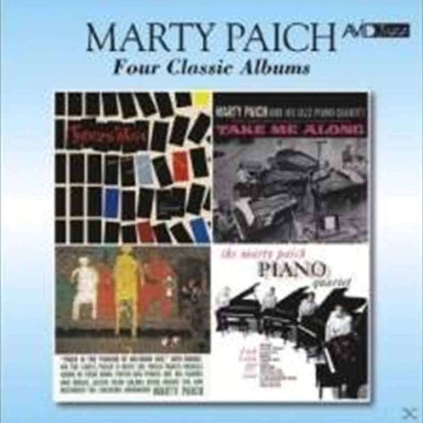 Marty Paich CD - Four Classic Albums (Tenors West / Take Me Along / The Picasso Of Big Band Jazz / Lush. Latin And Cool)