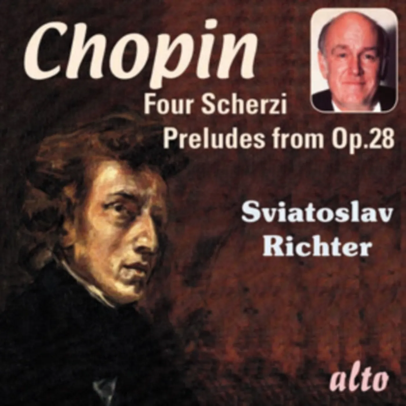 Sviatoslav Richter CD - Chopin 4 Scherzi 13 Selected Preludes