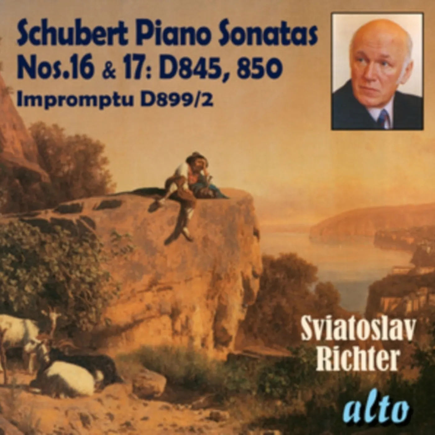 Sviatoslav Richter CD - Schubert: Piano Sonatas Nos.16 & 17. Impromptu No.2