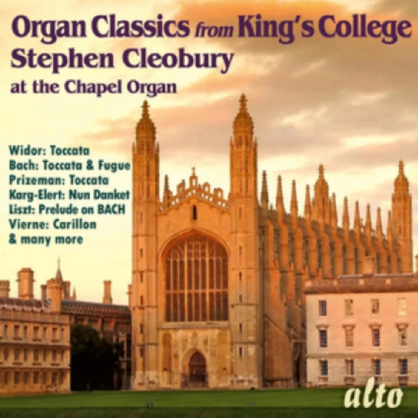 Stephen Cleobury CD - Organ Classics From King's