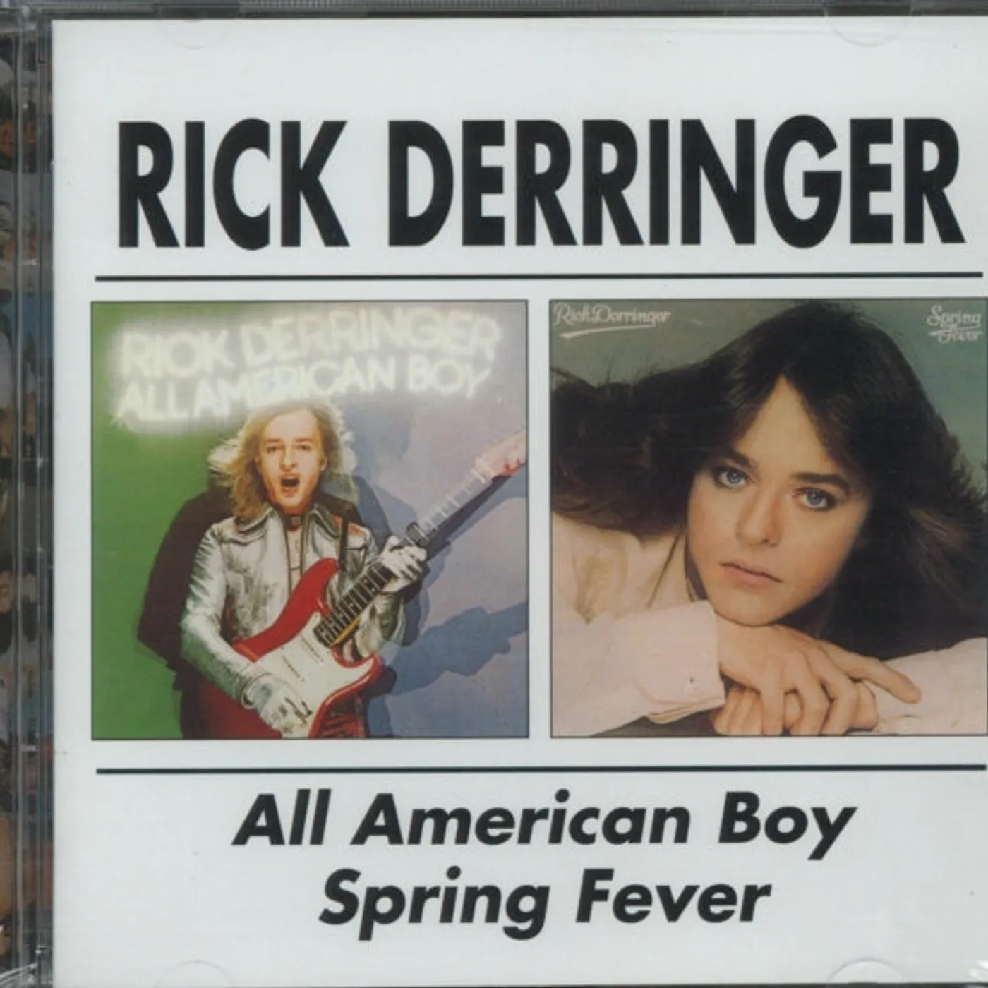 Rick Derringer CD - All American Boy / Spring Fever
