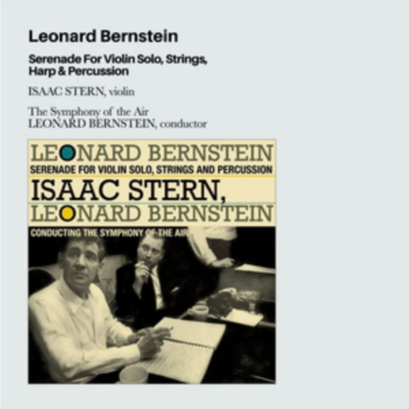Leonard Bernstein CD - Serenade Vor Violin Solo. Strings. Harp & Percussion