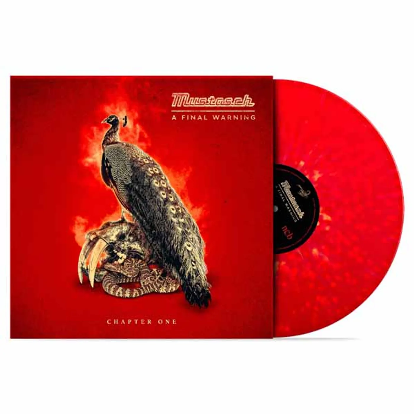 Mustasch LP - A Final Warning - Chapter One (Red/Yellow Splatter Vinyl)