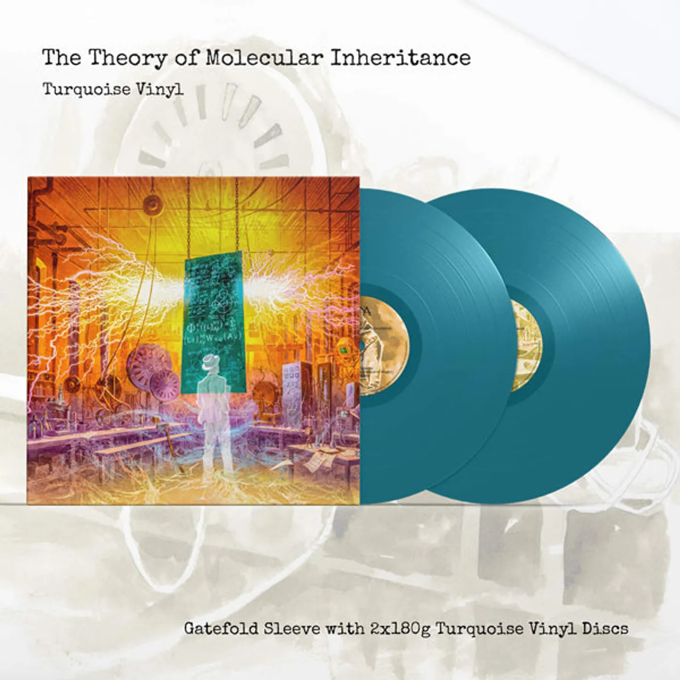 Arena LP - The Theory Of Molecular Inheritance (Turquoise Vinyl)