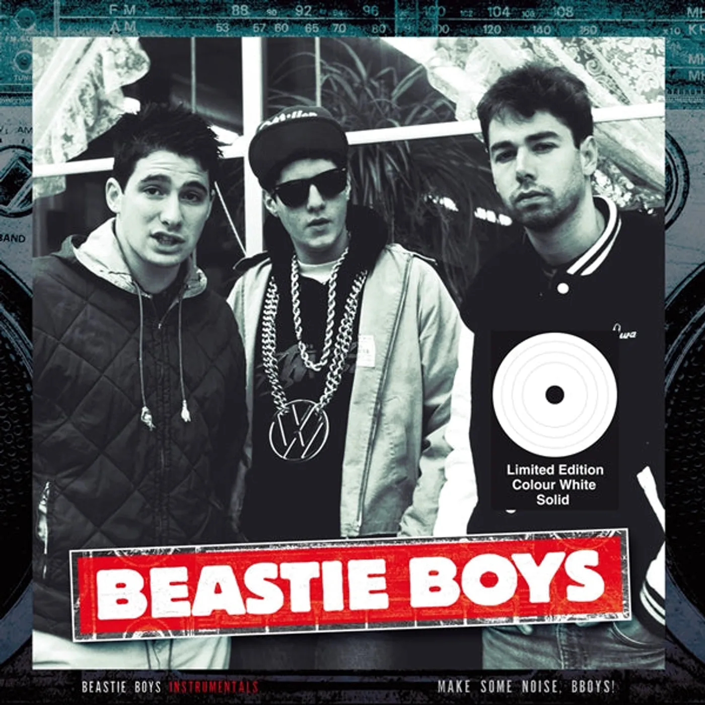 Beastie Boys LP - Make Some Noise, Bboys! - Instrumentals (White Vinyl)