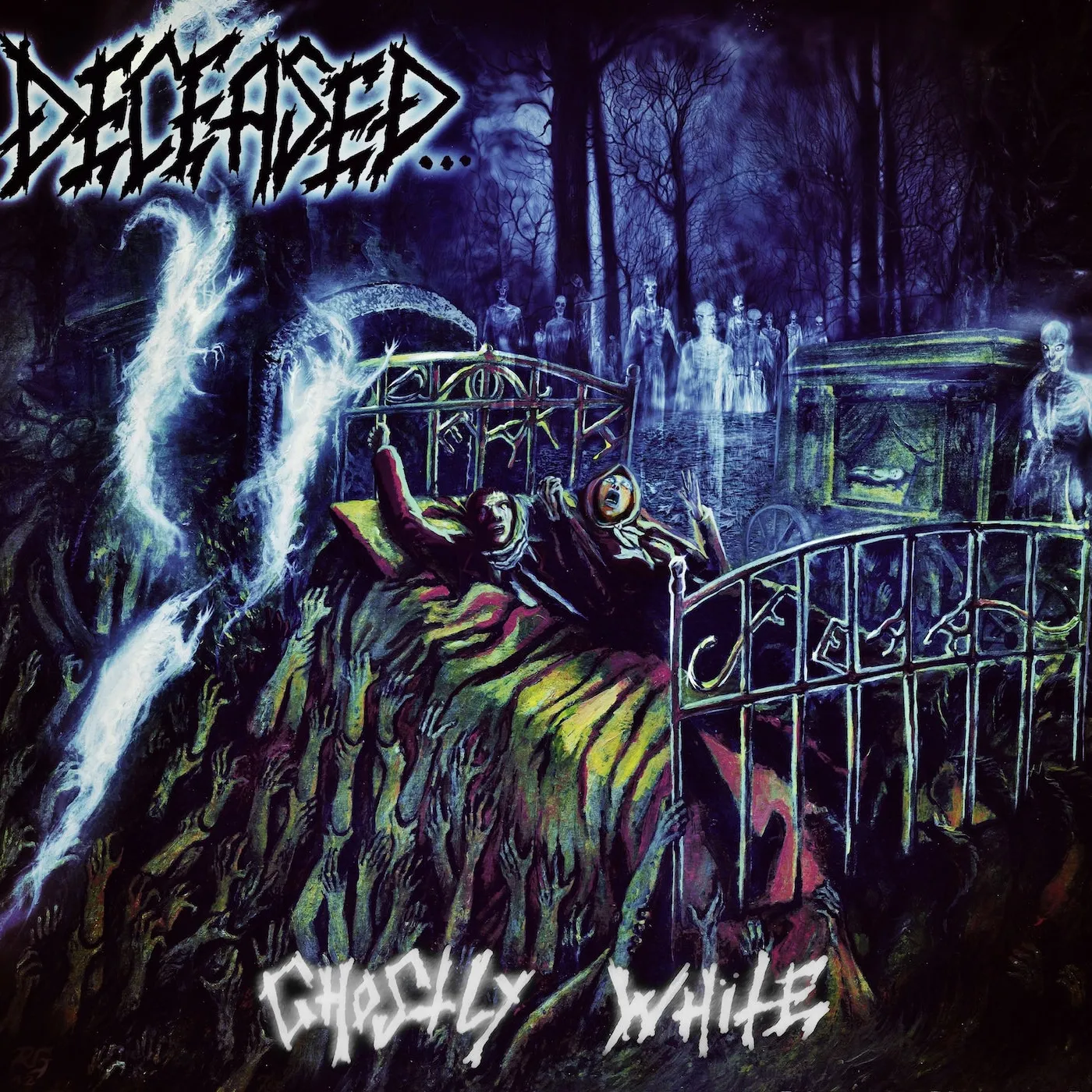 Deceased… LP - Ghostly White (2Lp) (Vinyl)