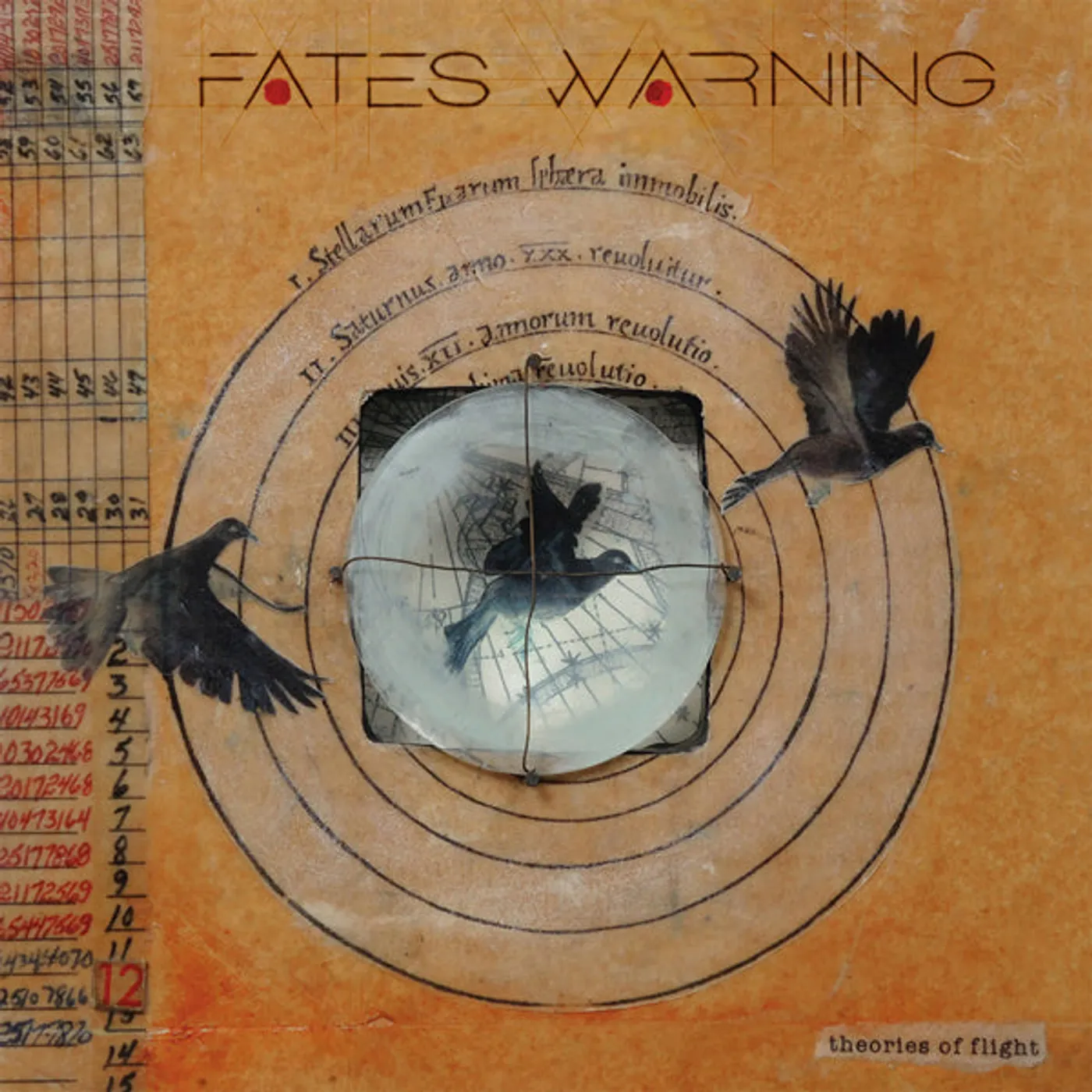 Fates Warning LP - Theories Of Flight (Transparent Red Vinyl)