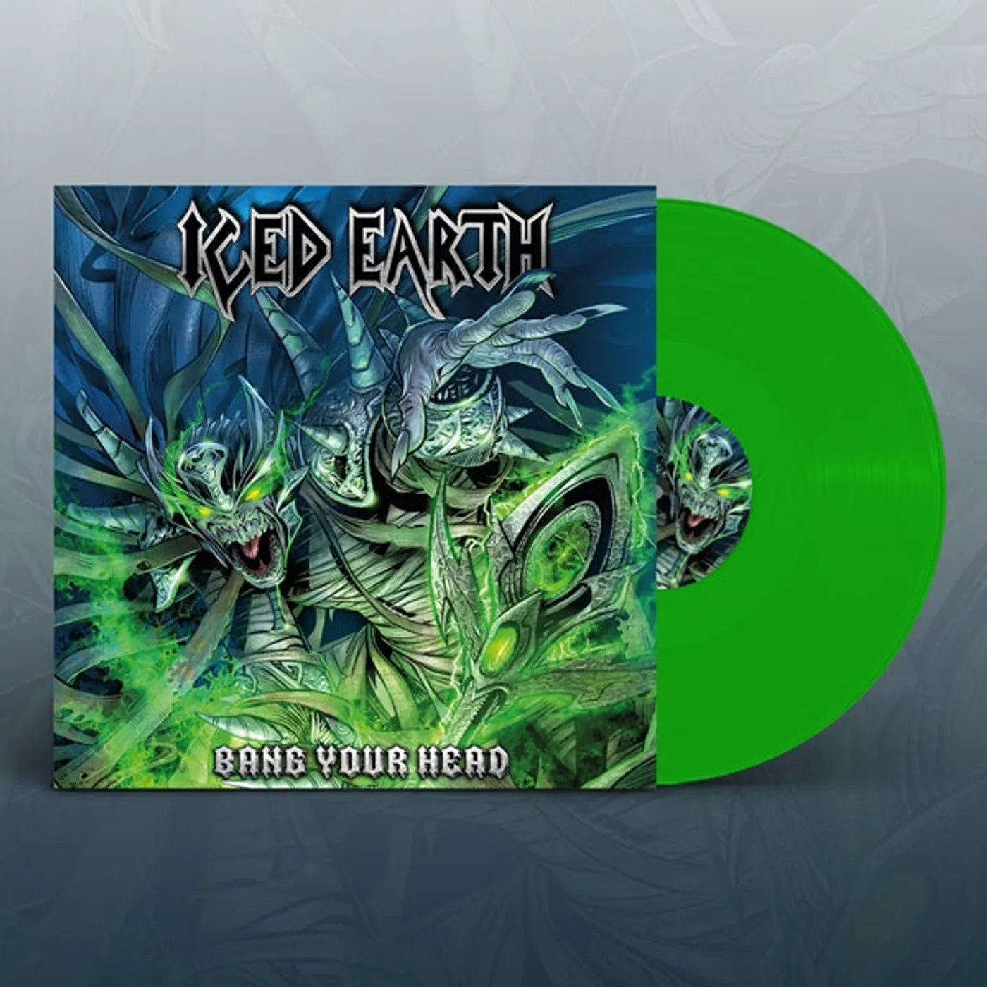 Iced Earth LP - Bang Your Head (Neon Green Vinyl)