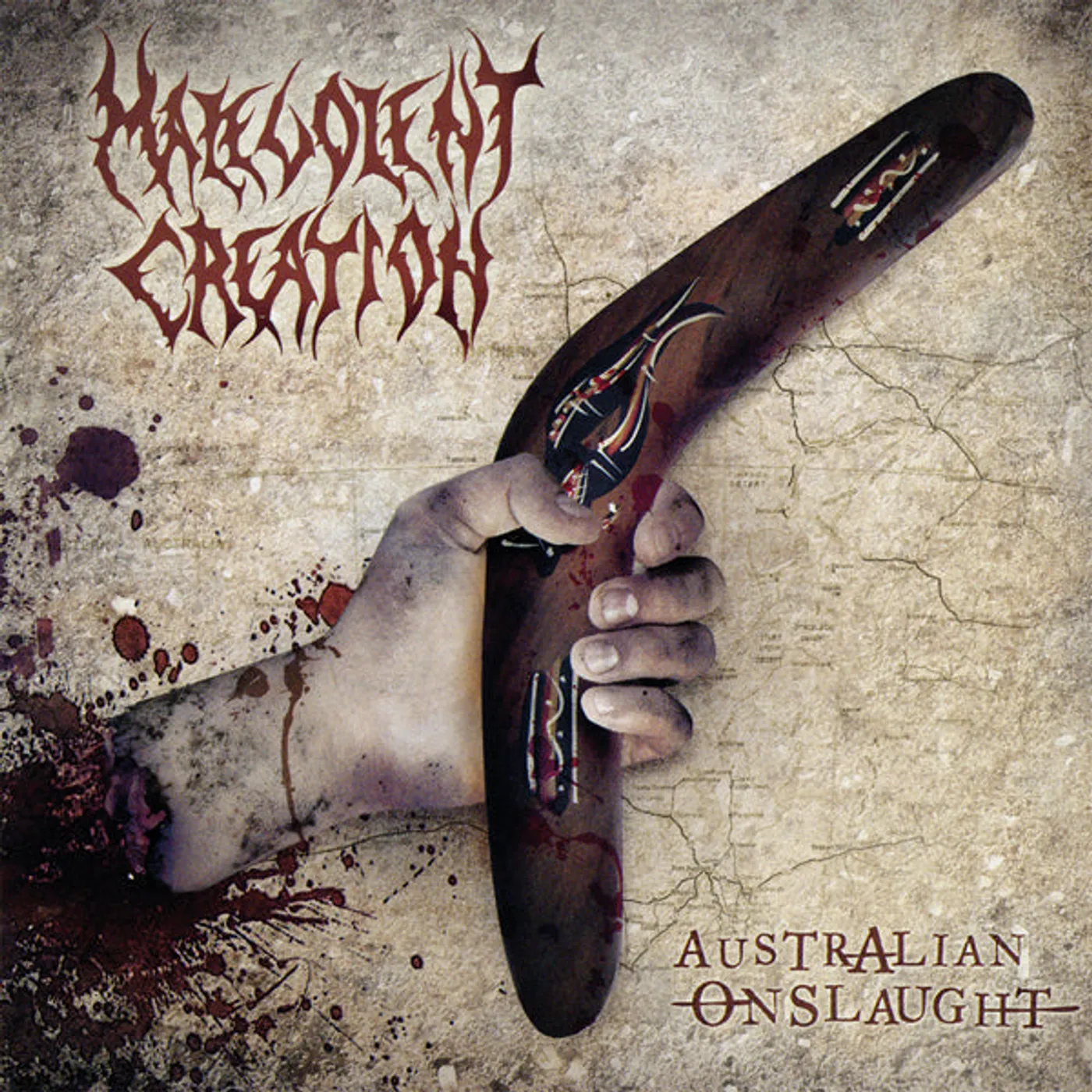 Malevolent Creation LP - Australian Onslaught (Yellow Vinyl)