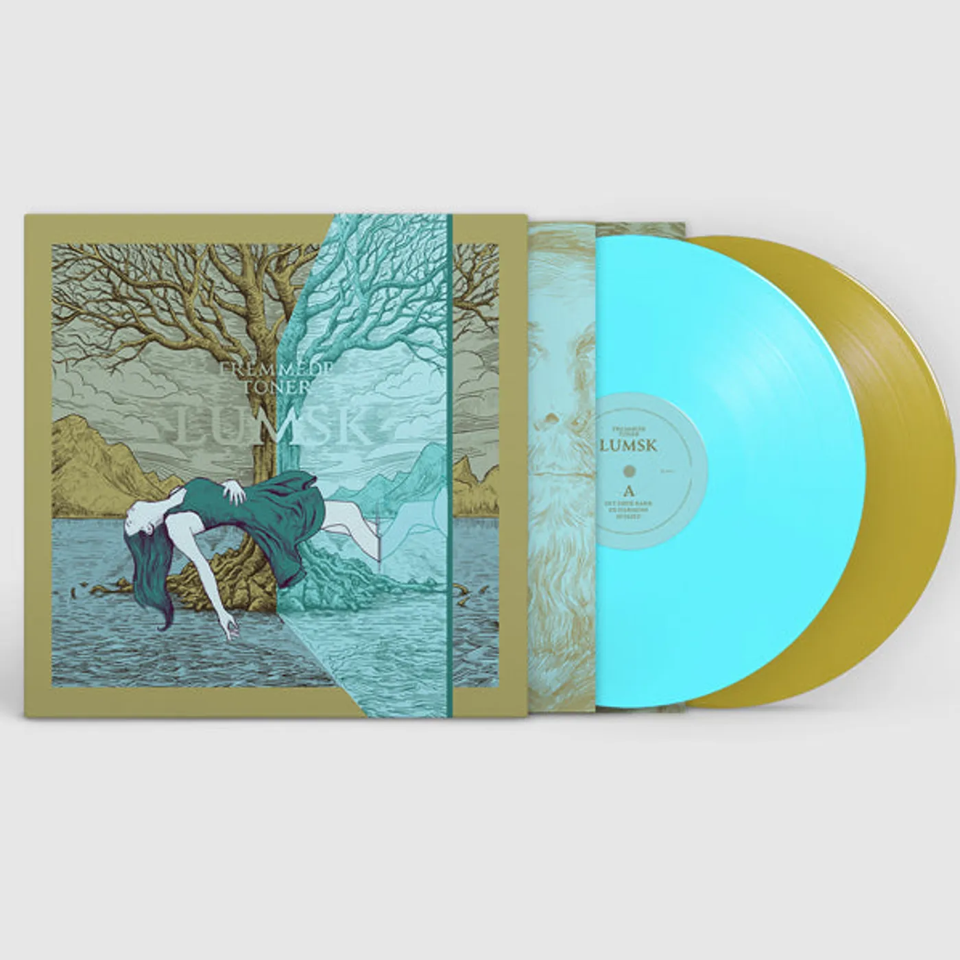 Lumsk LP - Fremmede Toner (Turquoise/Gold Vinyl)