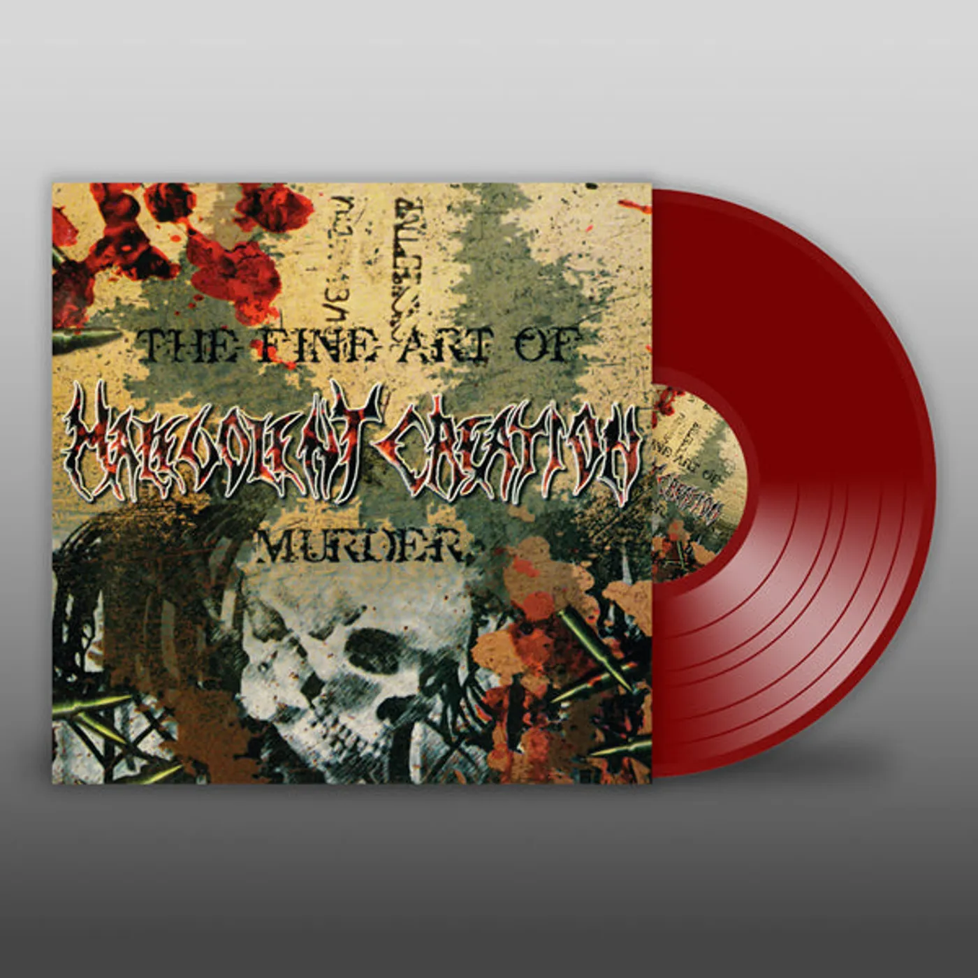 Malevolent Creation LP - The Fine Art Of Murder (Transparent Red Vinyl)