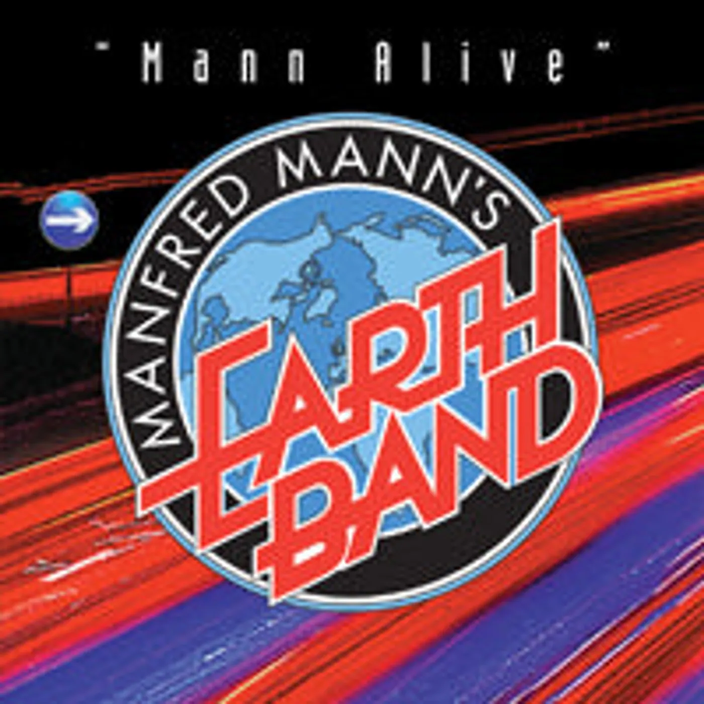 Manfred Mann's Earth Band LP - Mann Alive (Vinyl)