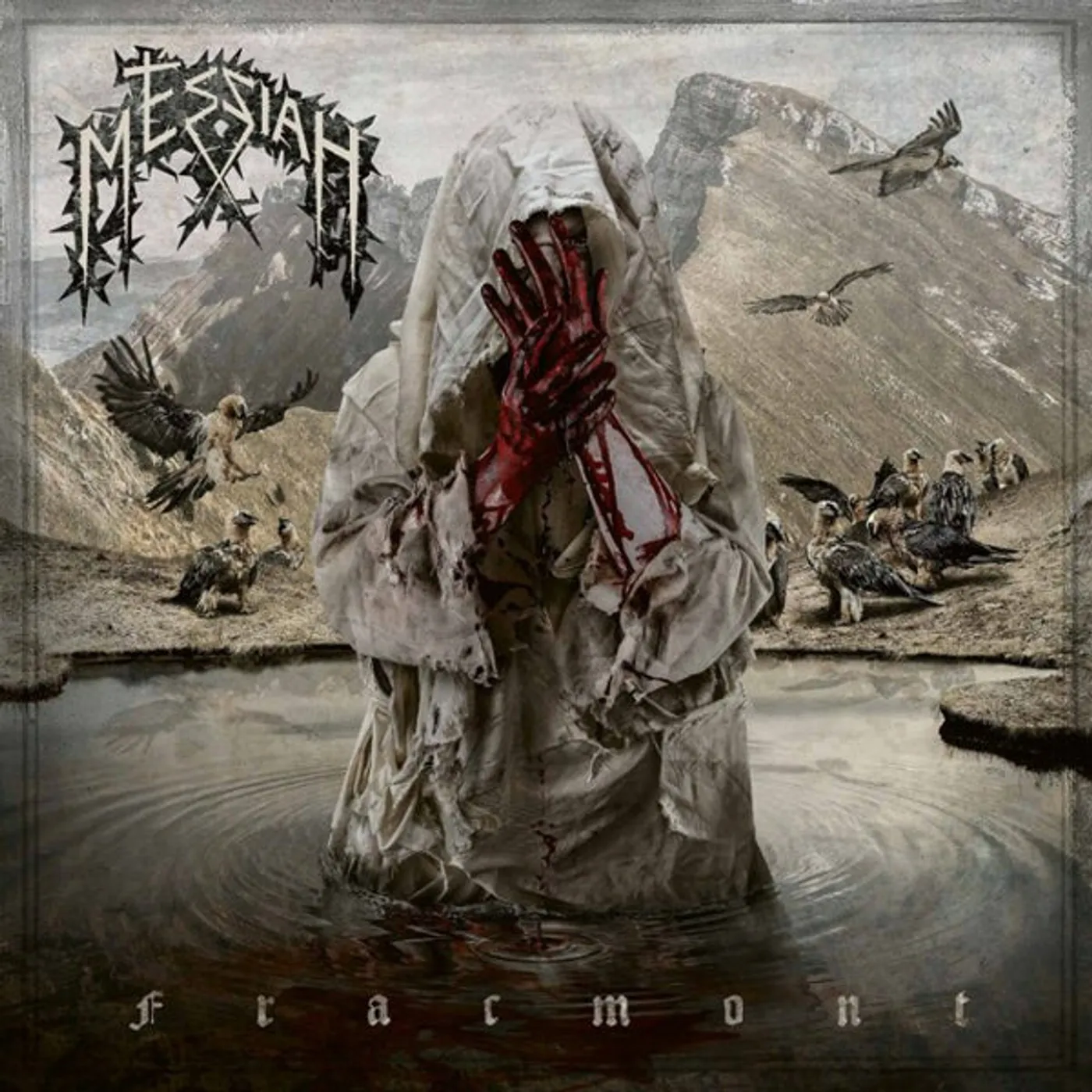 Messiah LP - Fracmont (Red/White Black Splatter Vinyl)