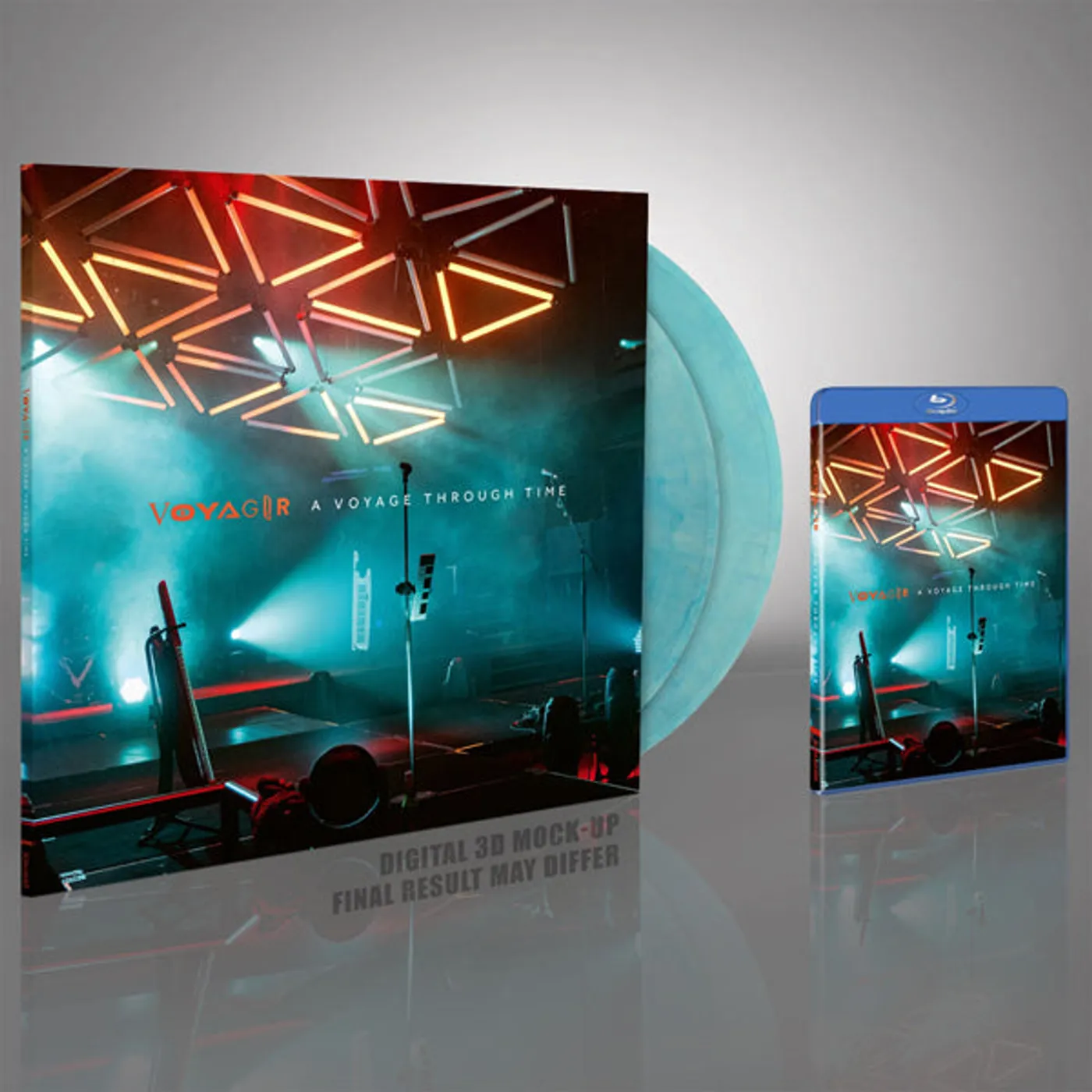 Voyager LP - A Voyage Through Time (Dolphin Blue Vinyl + Bluray)