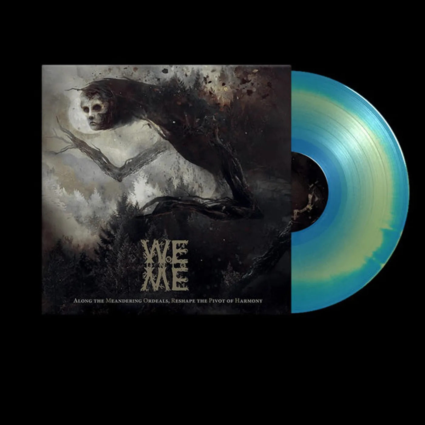 Woe Unto Me LP - Along The Meandering Ordeals, Reshape The Pivot Of Harmony (Vinyl)