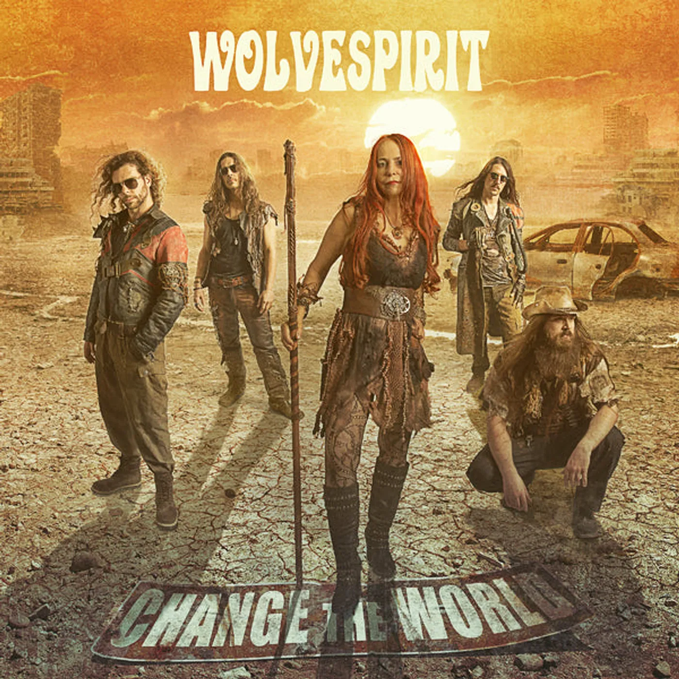 Wolvespirit LP - Change The World (2lp Ltd. Cream-Marbled Vinyl)