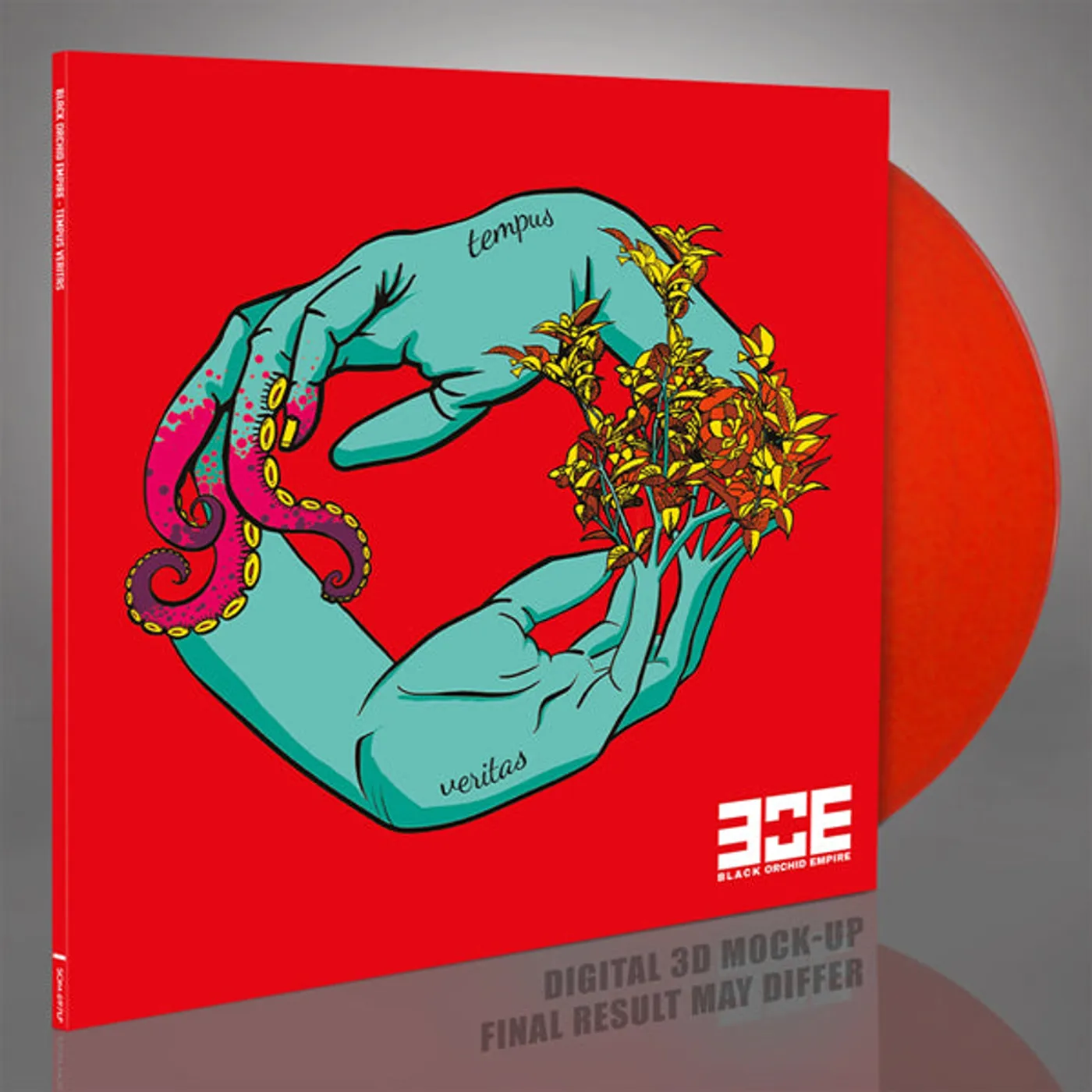 Black Orchid Empire LP - Tempus Veritas (Transparent Red Vinyl)