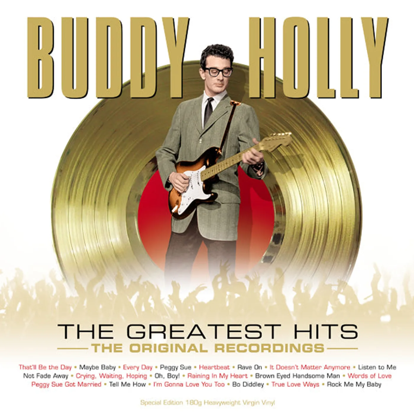 Buddy Holly LP - The Greatest Hits [180G Vinyl]