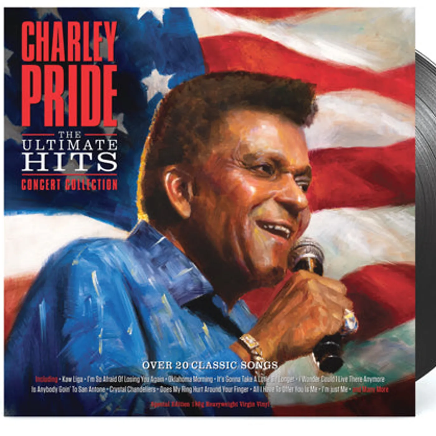 Charley Pride LP - The Ultimate Hits - Concert Collection (Vinyl)