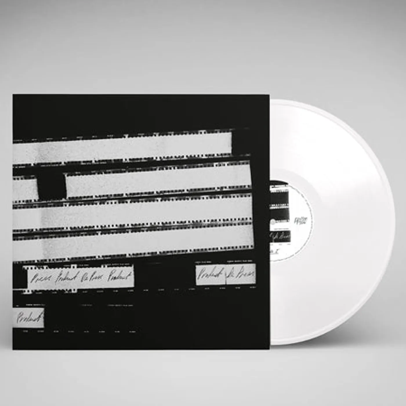 De Press LP - Product (White Vinyl)