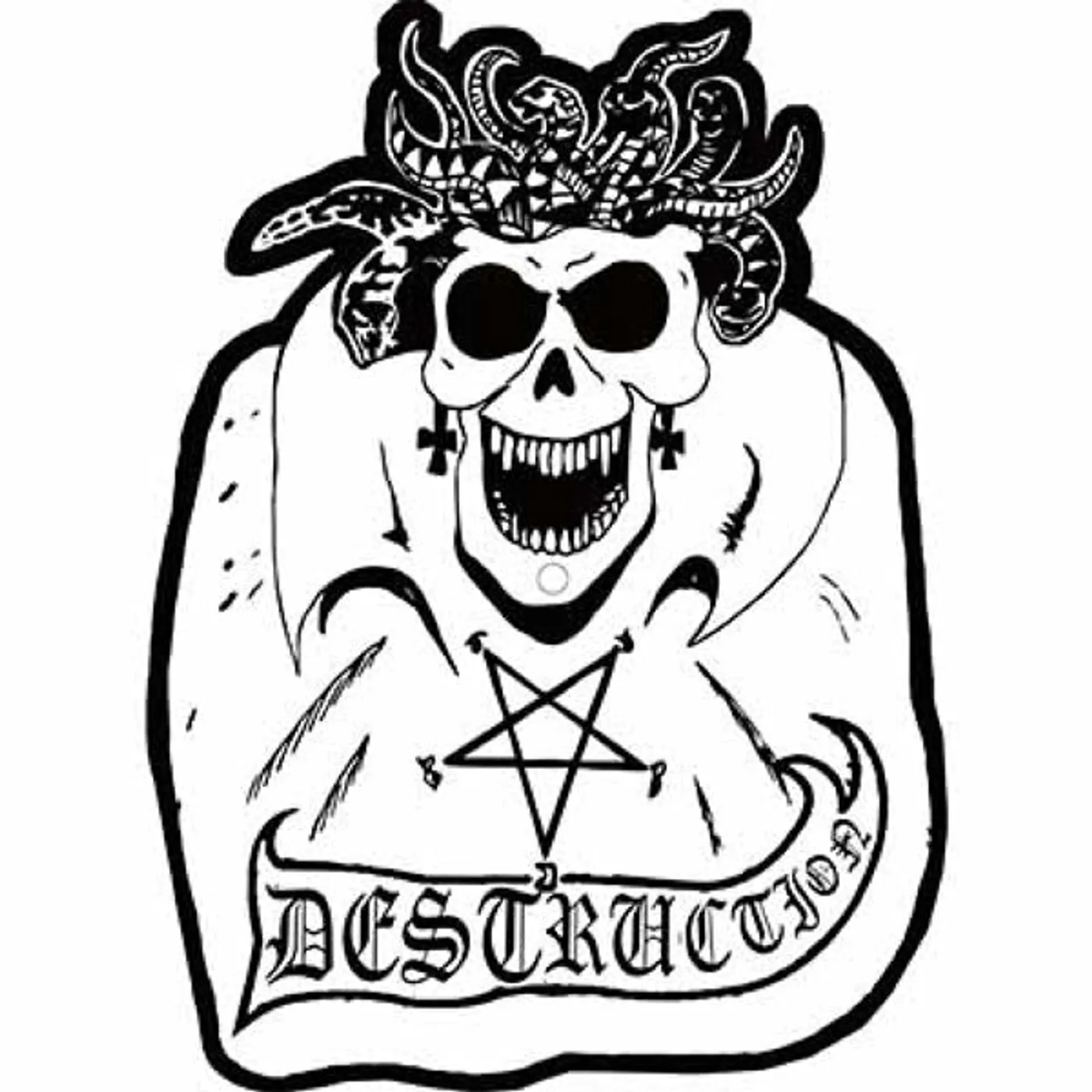 Destruction LP - Antichrist/ Tormentor (Shape Picture Vinyl)