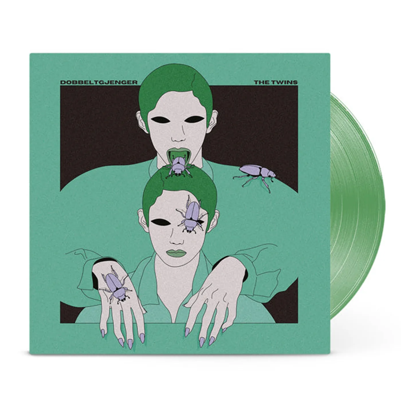 Dobbeltgjenger LP - The Twins (Green Vinyl)