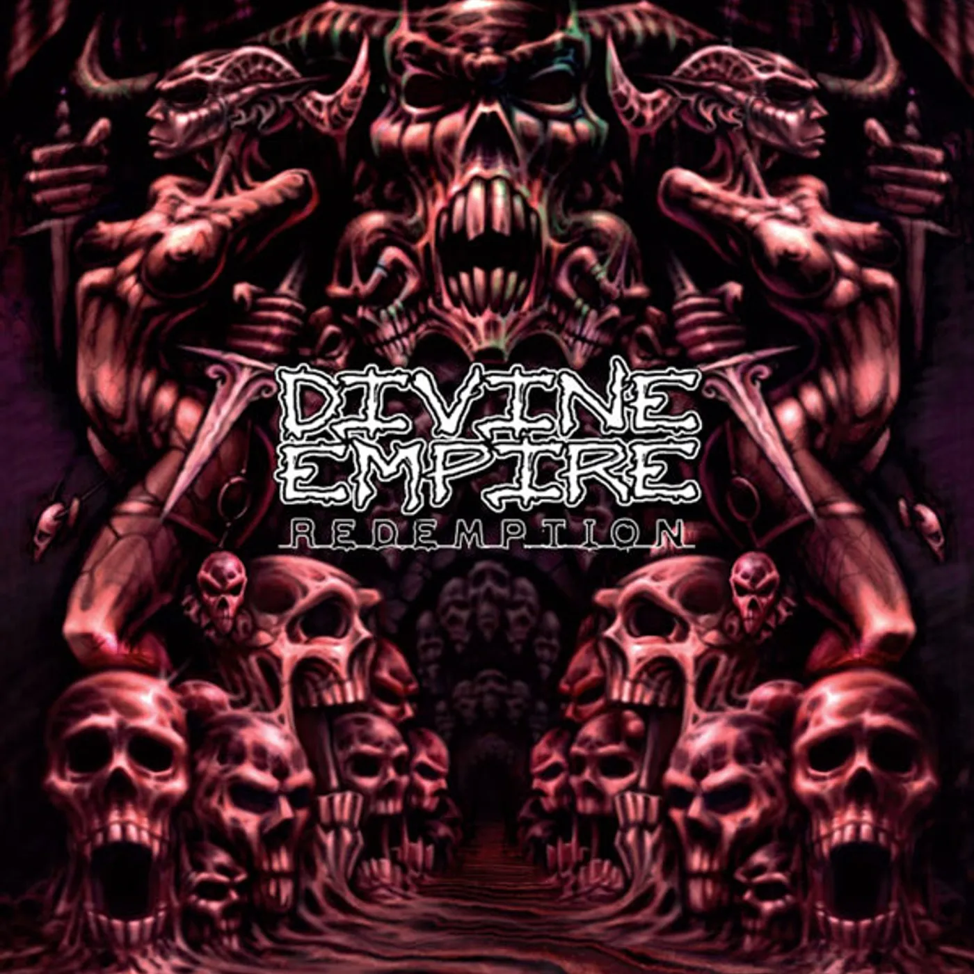 Divine Empire LP - Redemption (Oxblood & Bone Swirl Vinyl)
