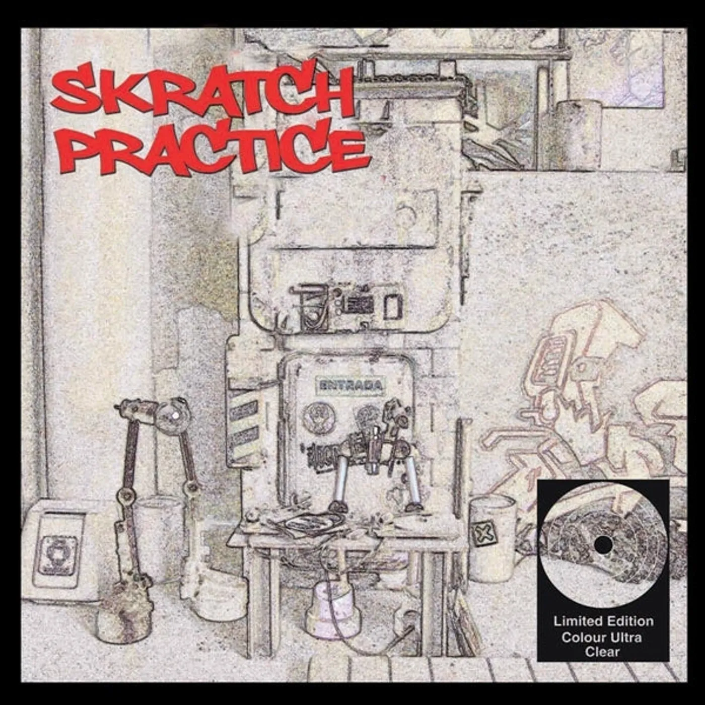Dj T-Kut LP - Scratch Practice (Limited Edition Clear Lp) (Vinyl)