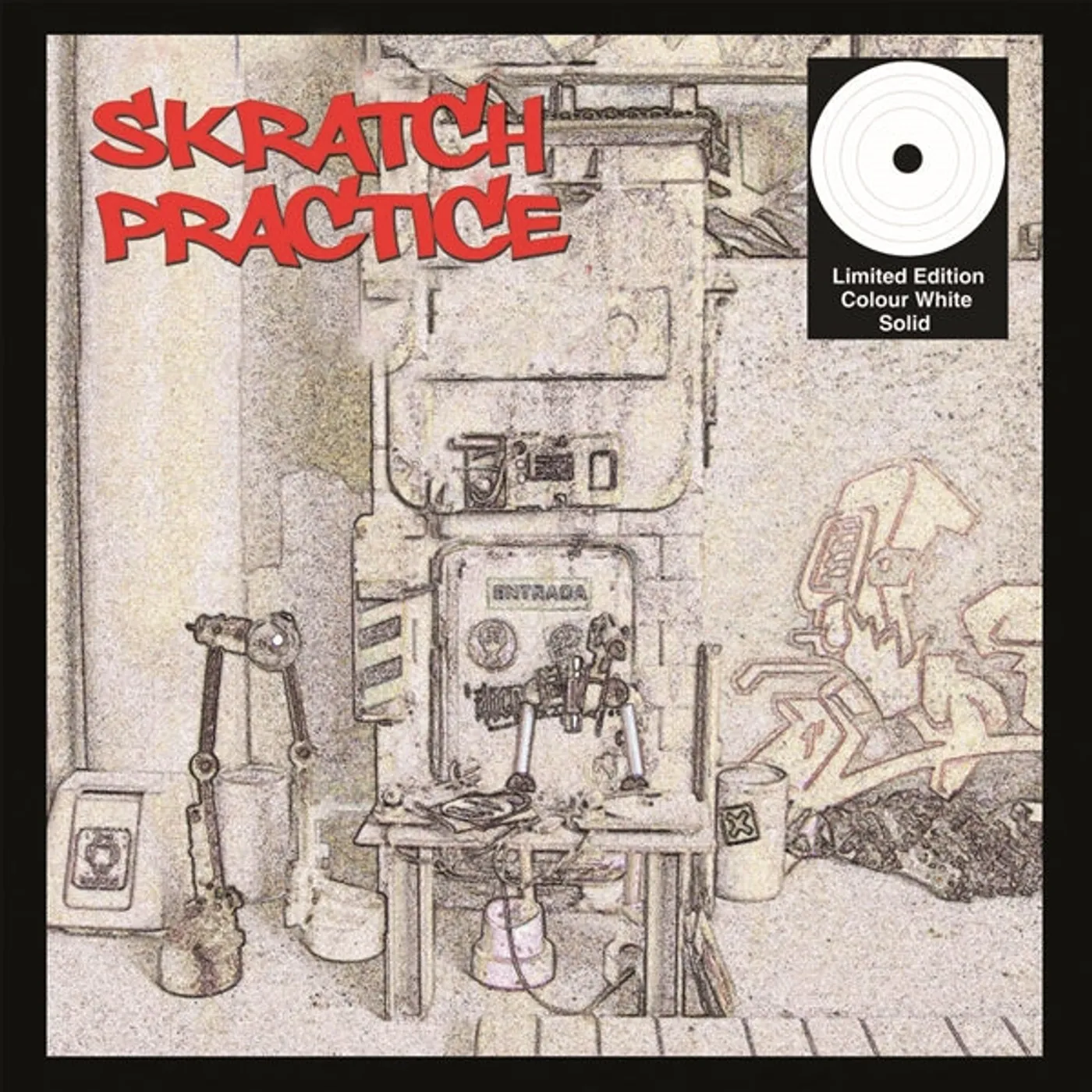 Dj T-Kut LP - Scratch Practice (White Vinyl)