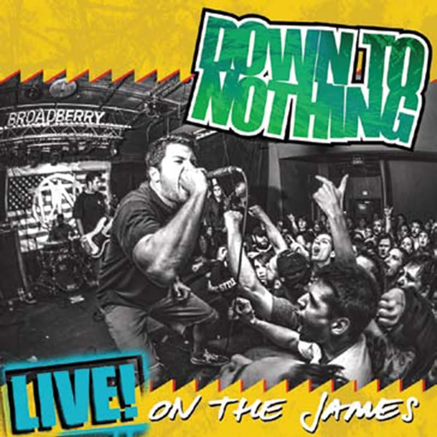 Down To Nothing LP - Live! On The James (Vinyl)