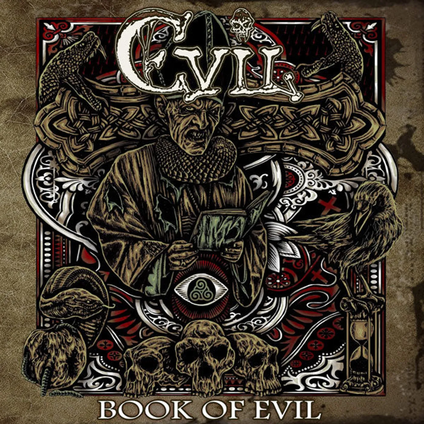  Evil LP - Book Of Evil (Gold Vinyl)