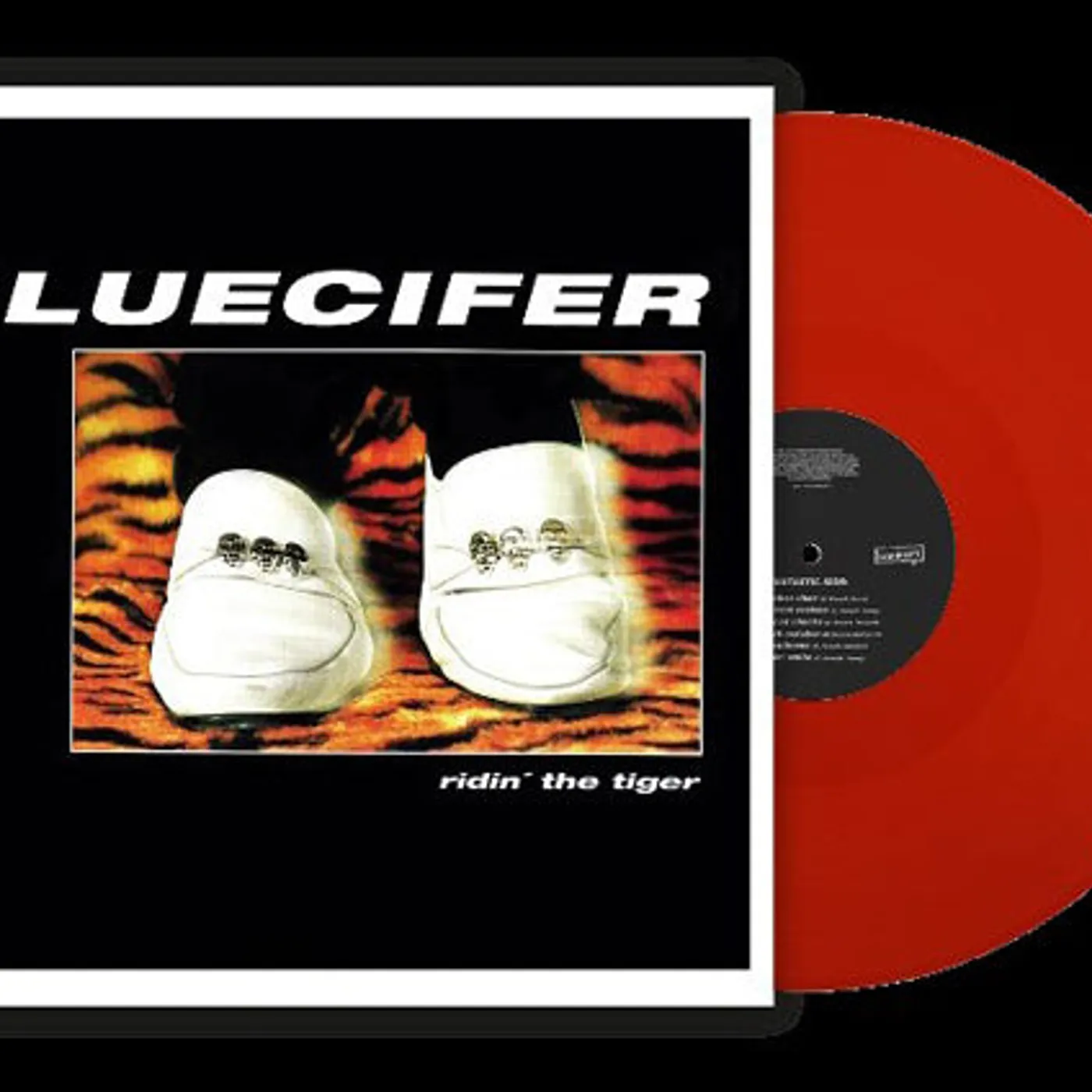Gluecifer LP - Ridin' The Tiger  (Solid Orange Vinyl)