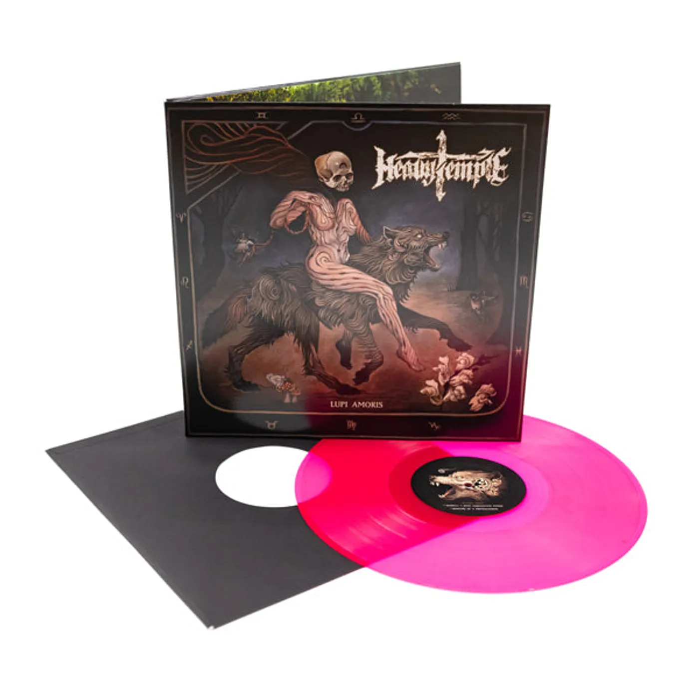 Heavy Temple LP - Lupi Amoris (Magenta Vinyl)