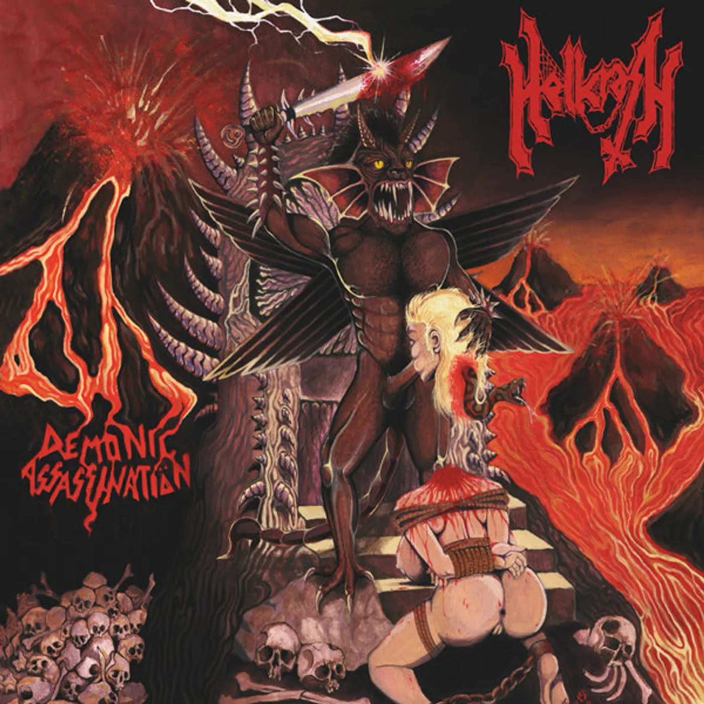 Hellcrash LP - Demonic AssassinatiÃ¶n (Vinyl)