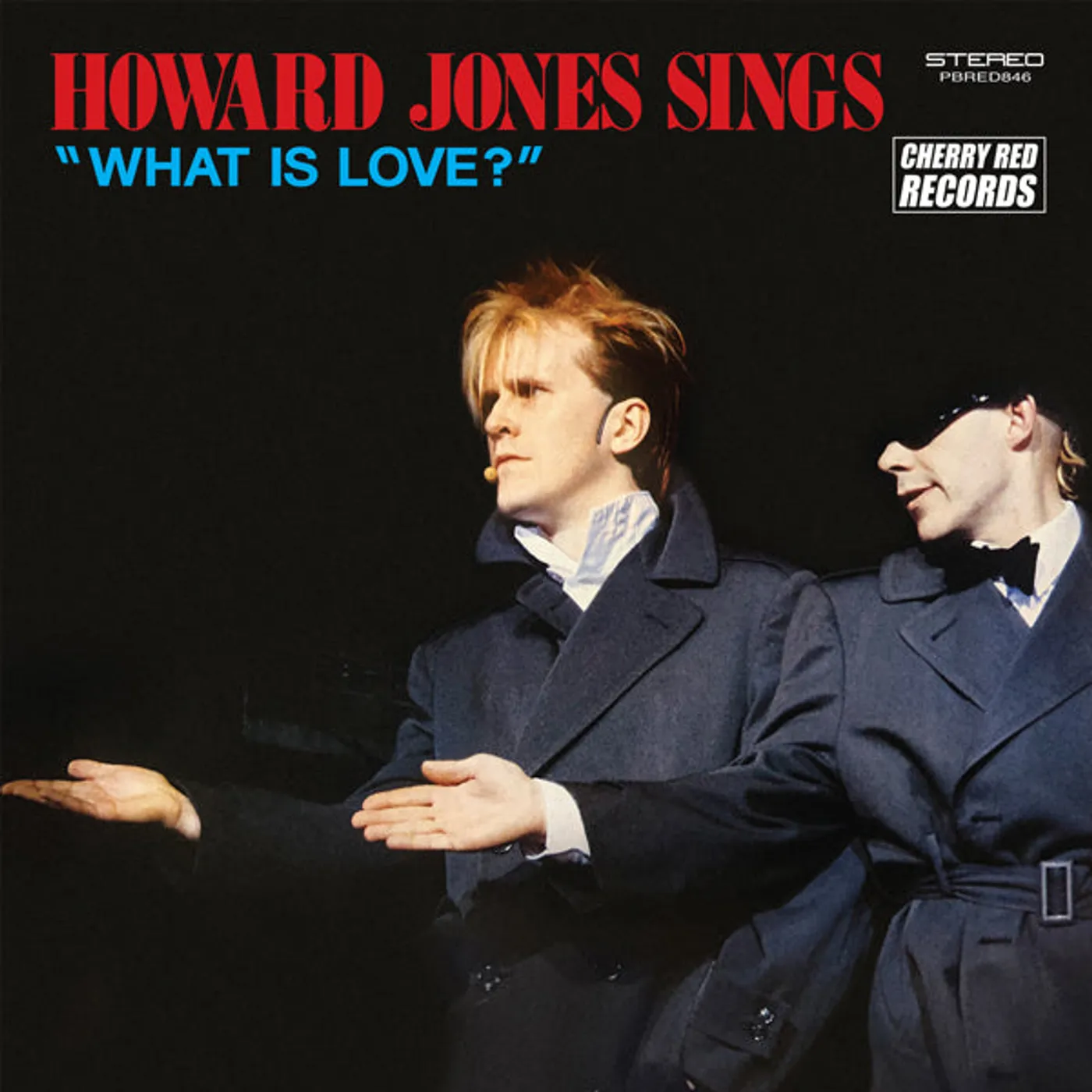 Howard Jones LP - Howard Jones Sings What Is Love? (12" Blue Vinyl Edition)